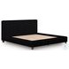 Ravalori Black King Upholstered Bed