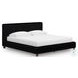 Ravalori Black King Upholstered Bed