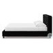 Ravalori Black King Upholstered Bed