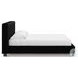 Ravalori Black King Upholstered Bed