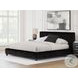 Ravalori Black King Upholstered Bed