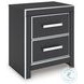 Ravalori Black Upholstered Panel Storage Bedroom Set
