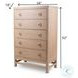 Cypress Sandstone 5 Drawer Chest