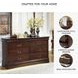 Alisdair Dark Brown Dresser