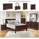 Alisdair Dark Brown Full Sleigh Bed