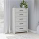 Cayboni Whitewash Five Drawer Chest