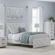 Cayboni Whitewash Queen Panel Bed