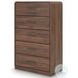 Hollinaze Walnut Brown Panel Bedroom Set