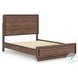 Hollinaze Walnut Brown Panel Bedroom Set