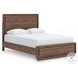 Hollinaze Walnut Brown Panel Bedroom Set