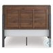 Hollinaze Walnut Brown Panel Bedroom Set