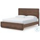 Hollinaze Walnut Brown California King Panel Bed
