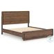 Hollinaze Walnut Brown California King Panel Bed