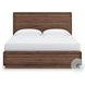 Hollinaze Walnut Brown King Panel Bed