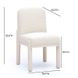 Martina Cream Performance Fabric Upholstered Dining Chair