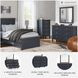 Landocken Brown And Blue Dresser with Mirror