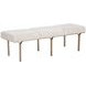 Nuvella Hailey Moon Upholstered 60" Accent Bench