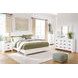 Binterglen White 6 Drawer Dresser and Rectangular Mirror