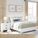 Binterglen White Queen Panel Bed