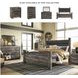 Wynnlow Gray King Upholstered Poster Bed