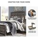 Wynnlow Gray Queen Crossbuck Panel Bed