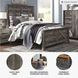 Wynnlow Gray Queen Crossbuck Panel Bed