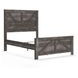 Wynnlow Gray Queen Crossbuck Panel Bed