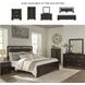 Covetown Dark Brown Dresser and Mirror