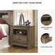 Trinell Brown One Drawer Nightstand