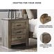 Trinell Brown Two Drawer Nightstand