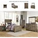 Trinell Brown Queen Panel Bed