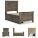 Trinell Brown Twin Panel Bed With 2 Storage Drawers