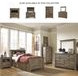 Trinell Brown Twin Bookcase Bed With 2 Storage Drawers