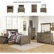 Trinell Brown Twin Bookcase Bed