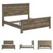 Trinell Brown King Panel Bed