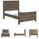 Trinell Brown Full Panel Bed