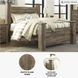 Trinell Brown Queen Poster Bed