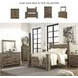 Trinell Brown Queen Poster Bed