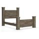 Trinell Brown Queen Poster Bed