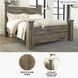 Trinell Brown King Poster Bed