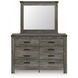 Frandern Black and Gray Youth Panel Bedroom Set