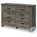 Frandern Black and Gray Youth Panel Bedroom Set