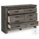Frandern Black and Gray Youth Panel Bedroom Set