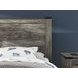 Frandern Rusti Warm Gray Twin Panel Headboard