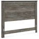 Frandern Rusti Warm Gray Queen Panel Headboard