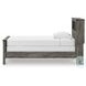 Frandern Gray Twin Bookcase Panel Bed