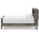 Frandern Gray Queen Bookcase Panel Bed