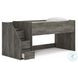 Frandern Gray Twin Loft Bed