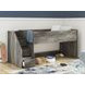 Frandern Gray Twin Loft Bed