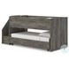 Frandern Gray Twin Over Twin Loft Bed